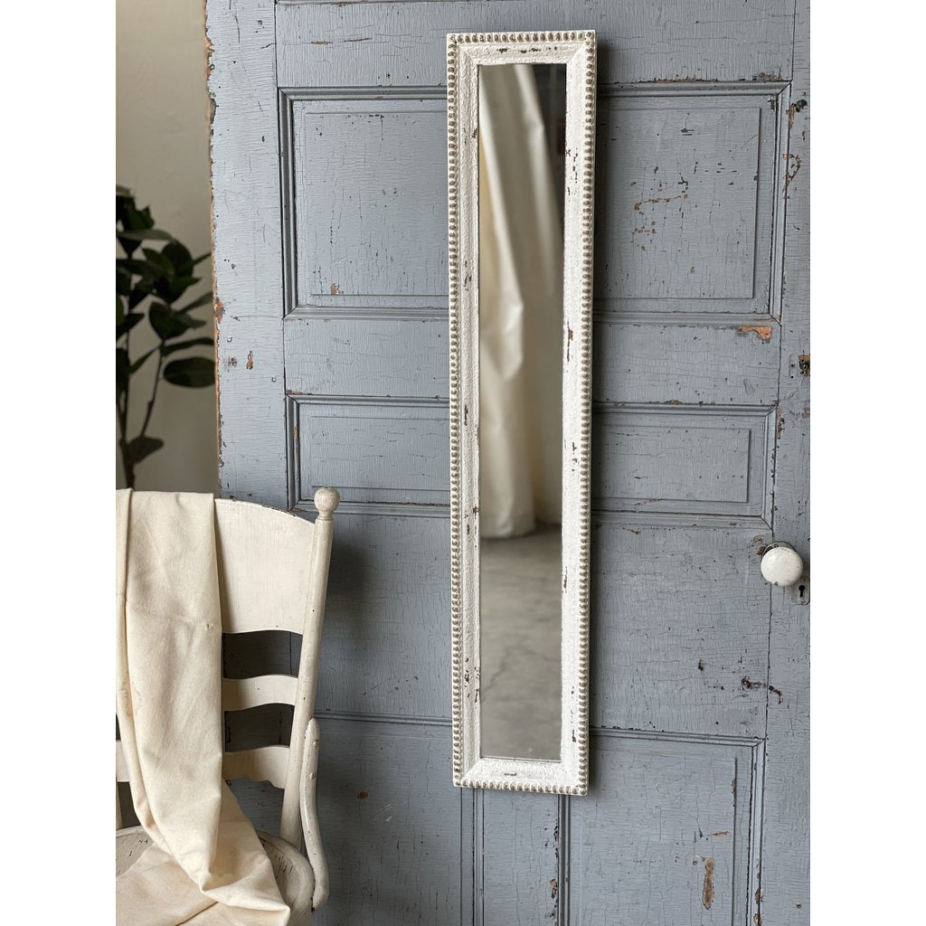 Beaded Edge Mirror Chic & Shabby